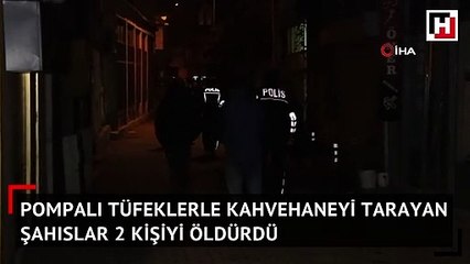 Kahvehane önünde silahlı saldırı