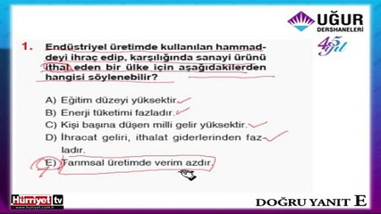 COĞRAFYA SORULARININ ÇÖZÜMLERİ