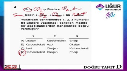 FEN VE TEKNOLOJİ SORULARININ ÇÖZÜMLERİ
