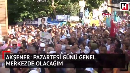 Meral Akşener pazartesi günü genel merkezimizde olacağını söyledi