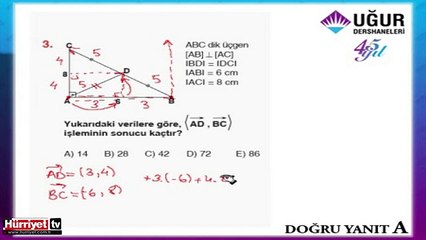 GEOMETRİ SORULARININ ÇÖZÜMLERİ