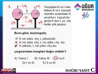 FİZİK SORULARININ ÇÖZÜMLERİ