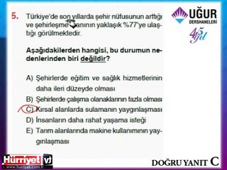 COĞRAFYA SORULARININ ÇÖZÜMLERİ
