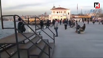 Kadıköy iskelesinde motor kazası: 5 yaralı