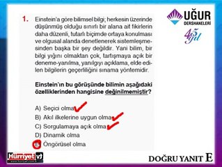 FELSEFE SORULARININ ÇÖZÜMLERİ