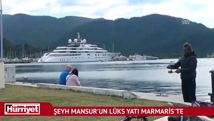 Şeyh Mansur'un Lüks Yatı Marmaris'te