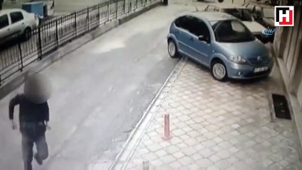 Izgara demirini böyle çaldı