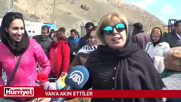İranlı turistler Van'a akın etti