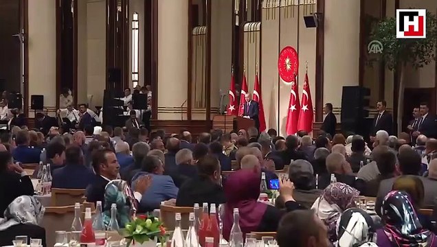 Cumhurbaşkanı Erdoğan, iftar programında çiftçilerle bir araya geldi