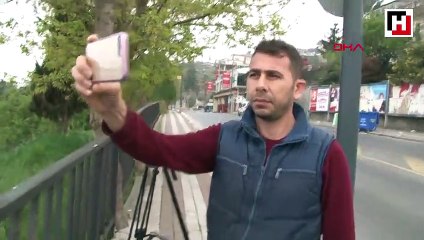 Yüzlerce leylek, İstanbul'un Anadolu Yakası'nda konaklarken görüldü