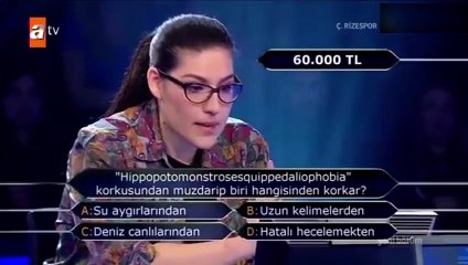 ‘Kim Milyoner Olmak İster’e damga vuran soru!