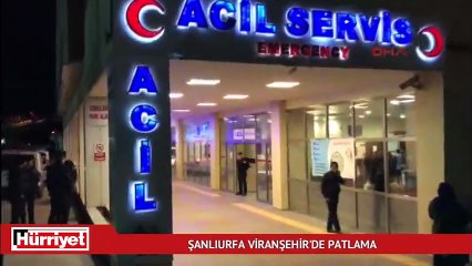 Şanlıurfa Viranşehir'de patlama
