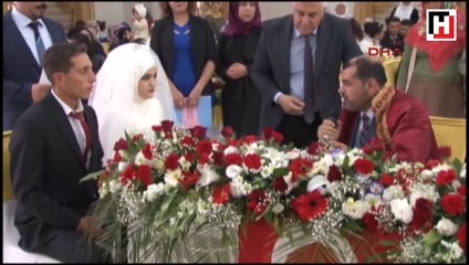 Müftü ilk kez resmi nikah kıydı