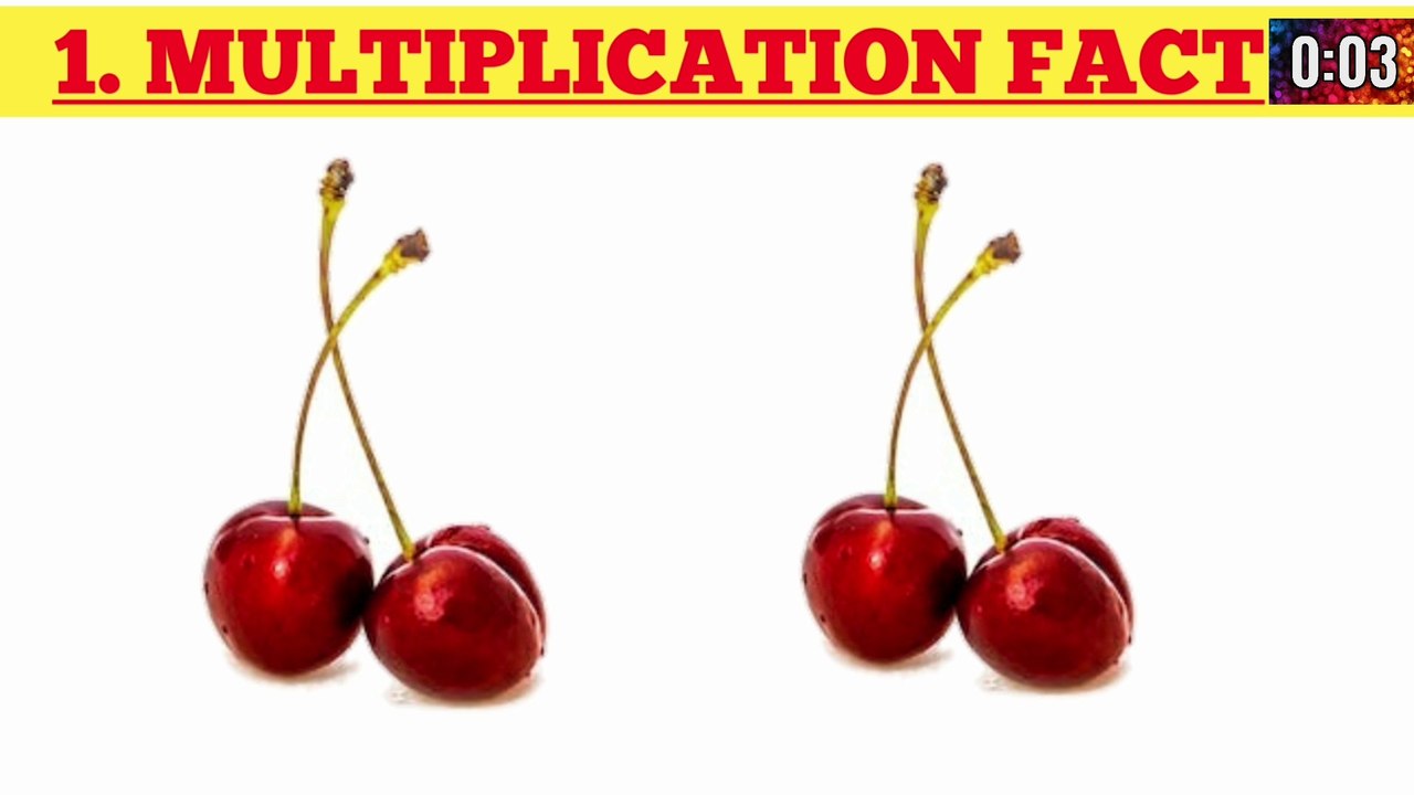 Multiplication Facts Class 2 ||