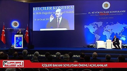 İçişleri Bakanı Soylu’dan önemli açıklamalar