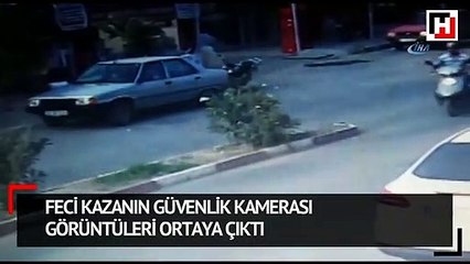 Feci kazanın güvenlik kamerasi  görüntüleri ortaya çikti