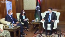 Bakan Akar ve Orgeneral Güler, Libya Başbakanı Serrac ile bir araya geldi
