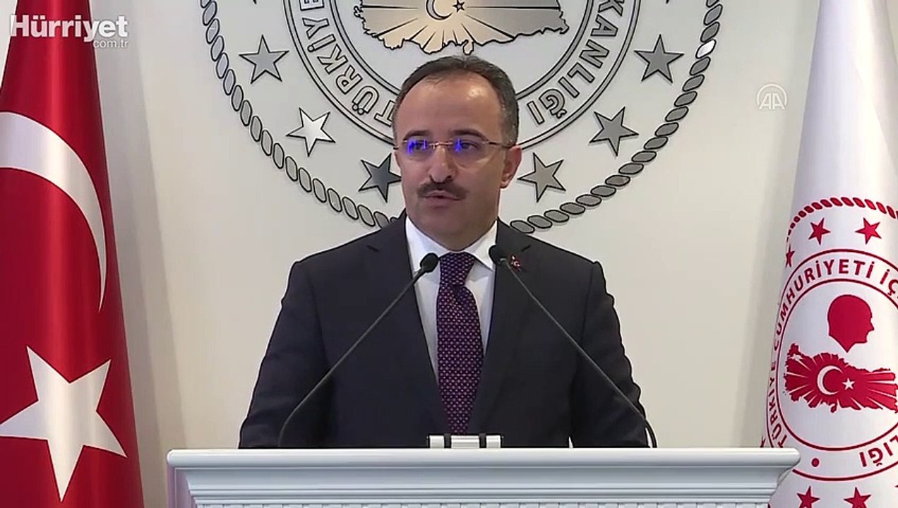 İçişleri Bakanlığı Sözcüsü İsmail Çataklı toplantısı düzenledi