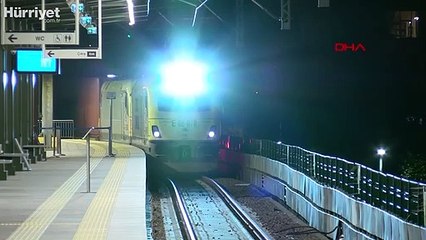Marmaray'dan 100'üncü yük treni geçti