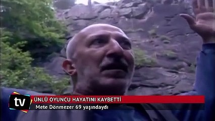 Türk sinemasının acı kaybı: Mete Dönmezer vefat etti