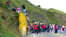 20 muertos y 15 heridos tras un accidente de autobús en Nariño, al suroeste de Colombia