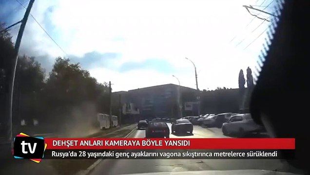 Dehşet anları kameraya böyle yansıdı