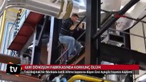 Geri dönüşüm fabrikasında korkunç olay