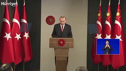 Cumhurbaşkanı Recep Tayyip Erdoğan, Kabine Toplantısı sonrası basın toplantısı gerçekleştirdi