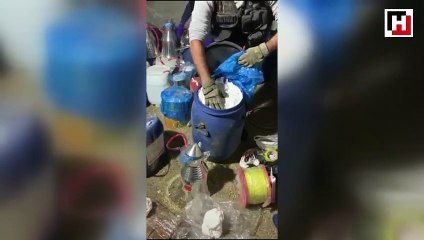 İçişleri Bakanlığı duyurdu: Son dönemlerin ele geçirilen en büyük patlayıcı maddesi...