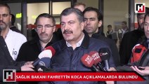 Sağlık Bakanı Fahrettin Koca açıklamalarda bulundu