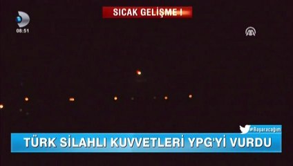 Türk Silahlı Kuvvetleri YPG'yi vurdu