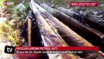Rusya’da bir köyün musluklarından sıcak petrol geldi