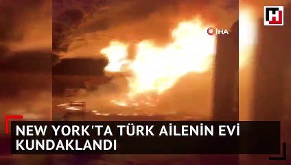 New York'ta Türk ailenin evi kundaklandı