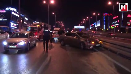 Beylikdüzü'nde zincirleme kaza