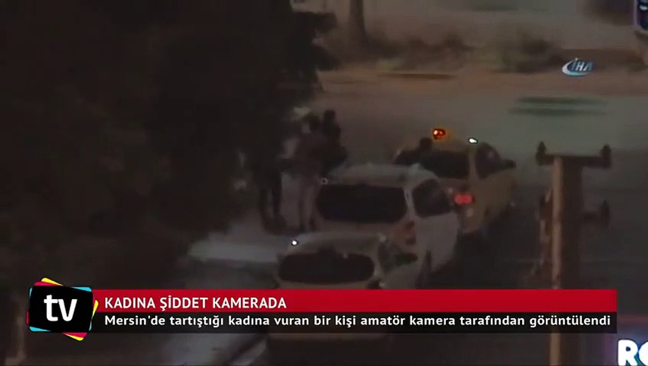 Kadına şiddet kamerada