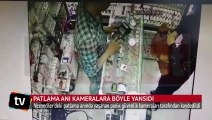 İstanbul Vezneciler'deki patlama anı kamerada