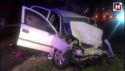Tokat'ta trafik kazası: 2 polis memuru yaşamını yitirdi