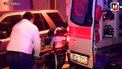 Sokakta silahlı saldırı kameraya yansıdı