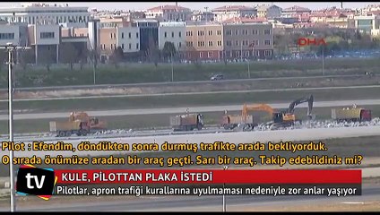 Kule pilottan plaka istedi