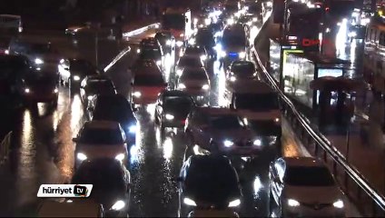 İstanbul'da trafik çilesi