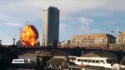 Panik yaratan patlama