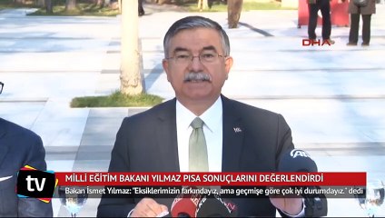Milli Eğitim Bakanı Yılmaz PISA sonuçlarını değerlendirdi