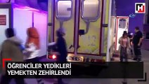 Öğrenciler yedikleri yemekten zehirlendi