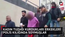 Erkekleri tuzağa düşürerek soyan Özbek kadın yakalandı