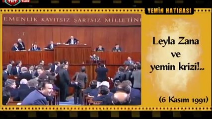 24 yıl önce de Zana'nın yemini kriz yaratmıştı