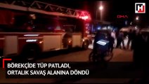 Börekçide tüp patladı, ortalık savaş alanına döndü