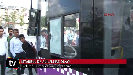 Bomboş İstanbul trafiğinde akılalmaz olay