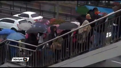 İstanbul'da sağanak yağış