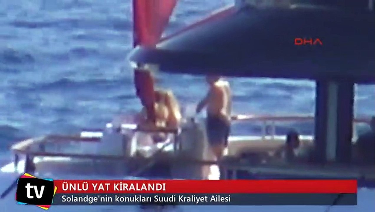 Suudi prens lüks yatla Bodrum'da