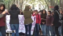 İstanbul Üniversitesi'nde taciz protestosu